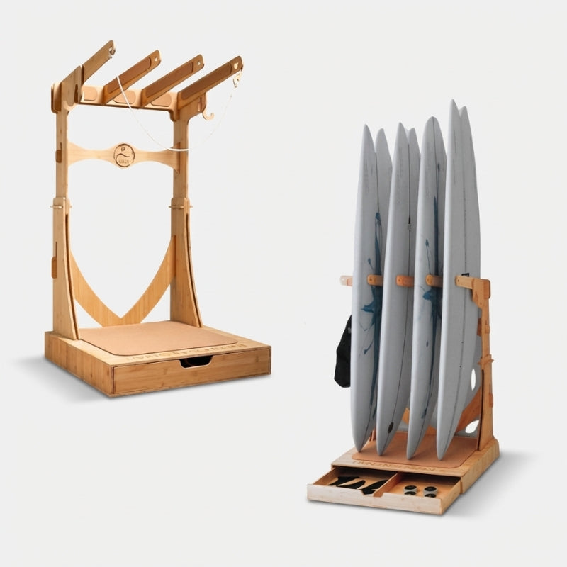 Vertical Surfboard Stand & Storage Rack | The Spirit Rack by LISS