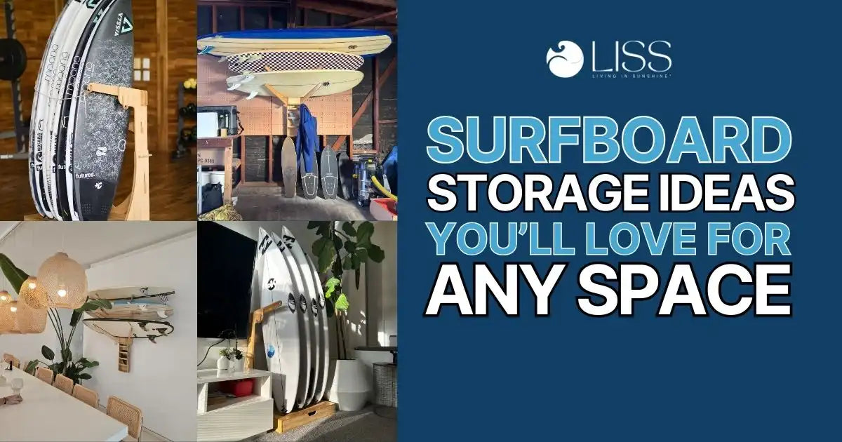Creative surfboard storage ideas for homes, garages, and small space