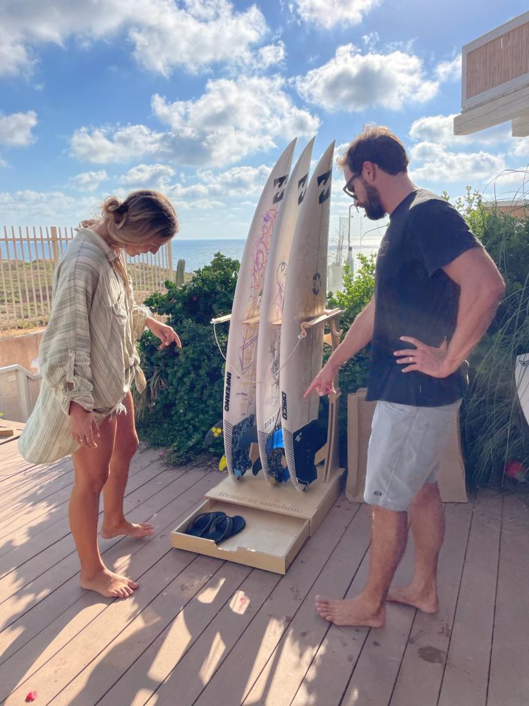 LISS | Freestanding Vertical Surfboard Rack